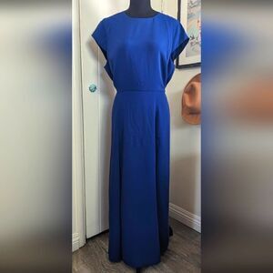 Babaton Maxi Dress 10 Coastal Cowgirl Fairy Nautical Beachy Preppy Minimalist